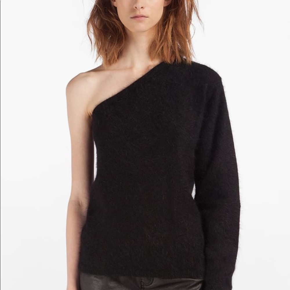 Maje daria angora sweater, size 2